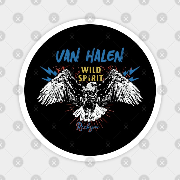 halen wild spirit Magnet by akhirnya pattern